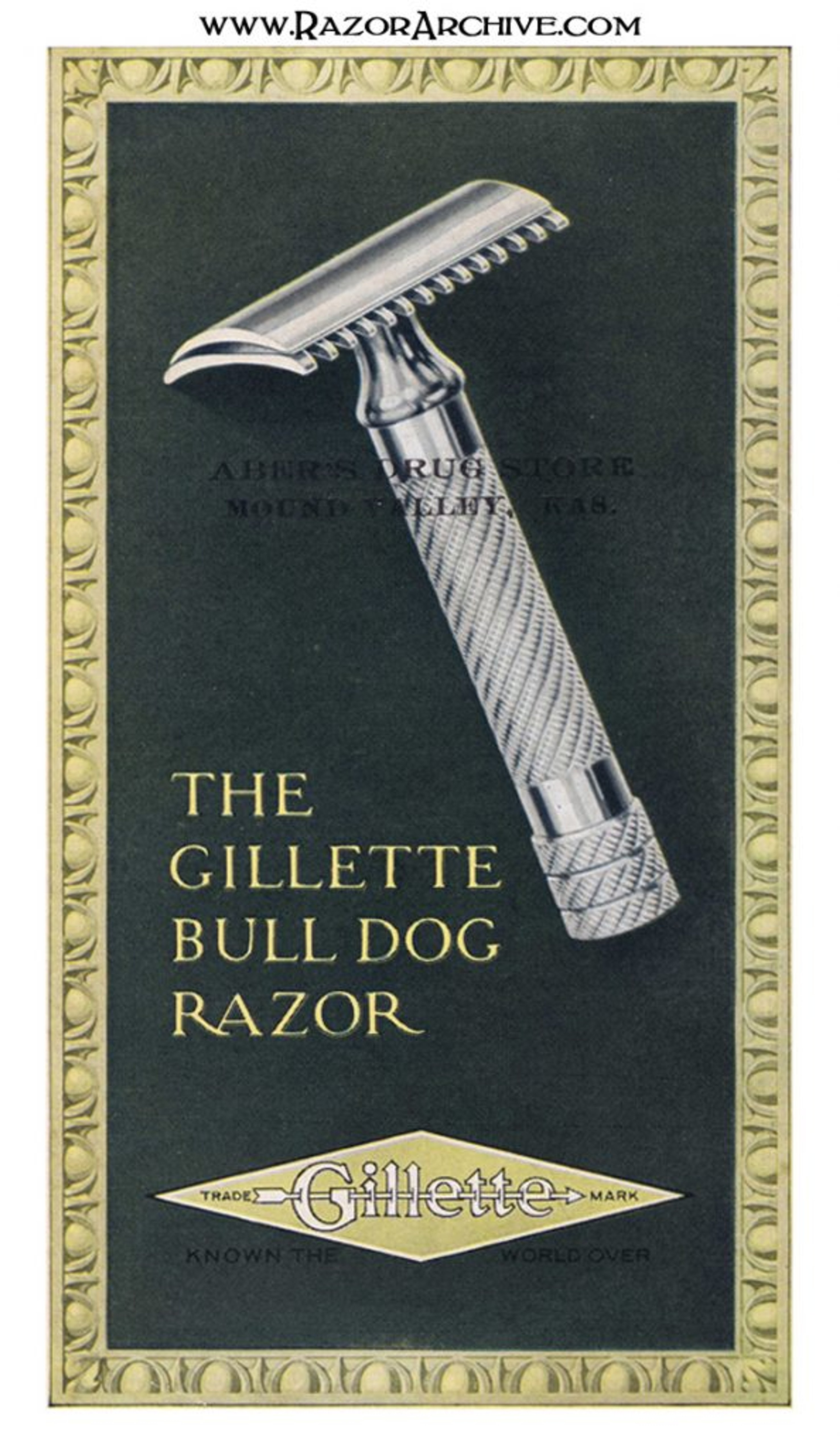 Razor Archive Series: Gillette Old Type Bulldog Safety Razor
