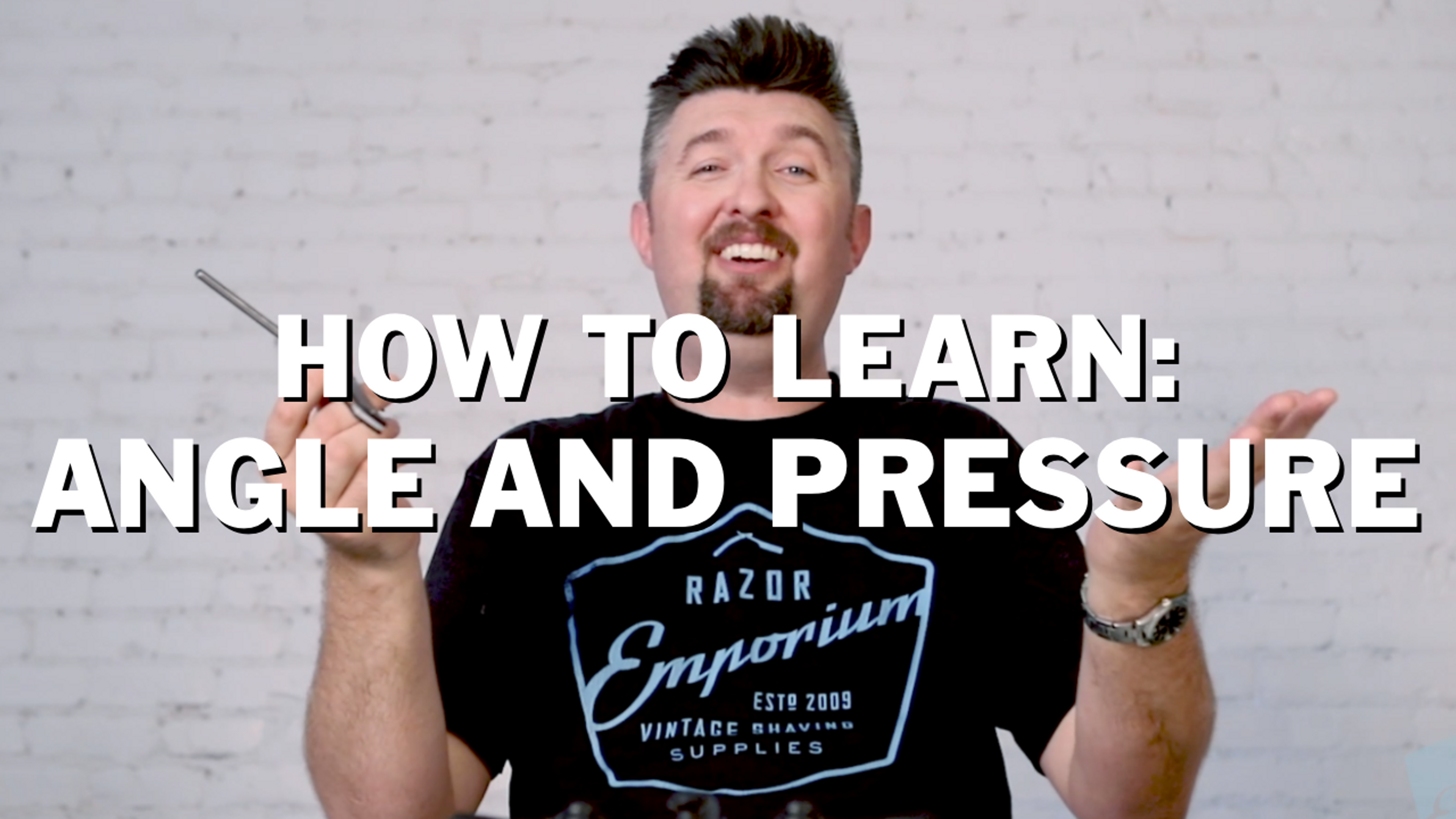 Beginner Wetshaving How To Learn Angle and Pressure for DE Safety & Straight Razors