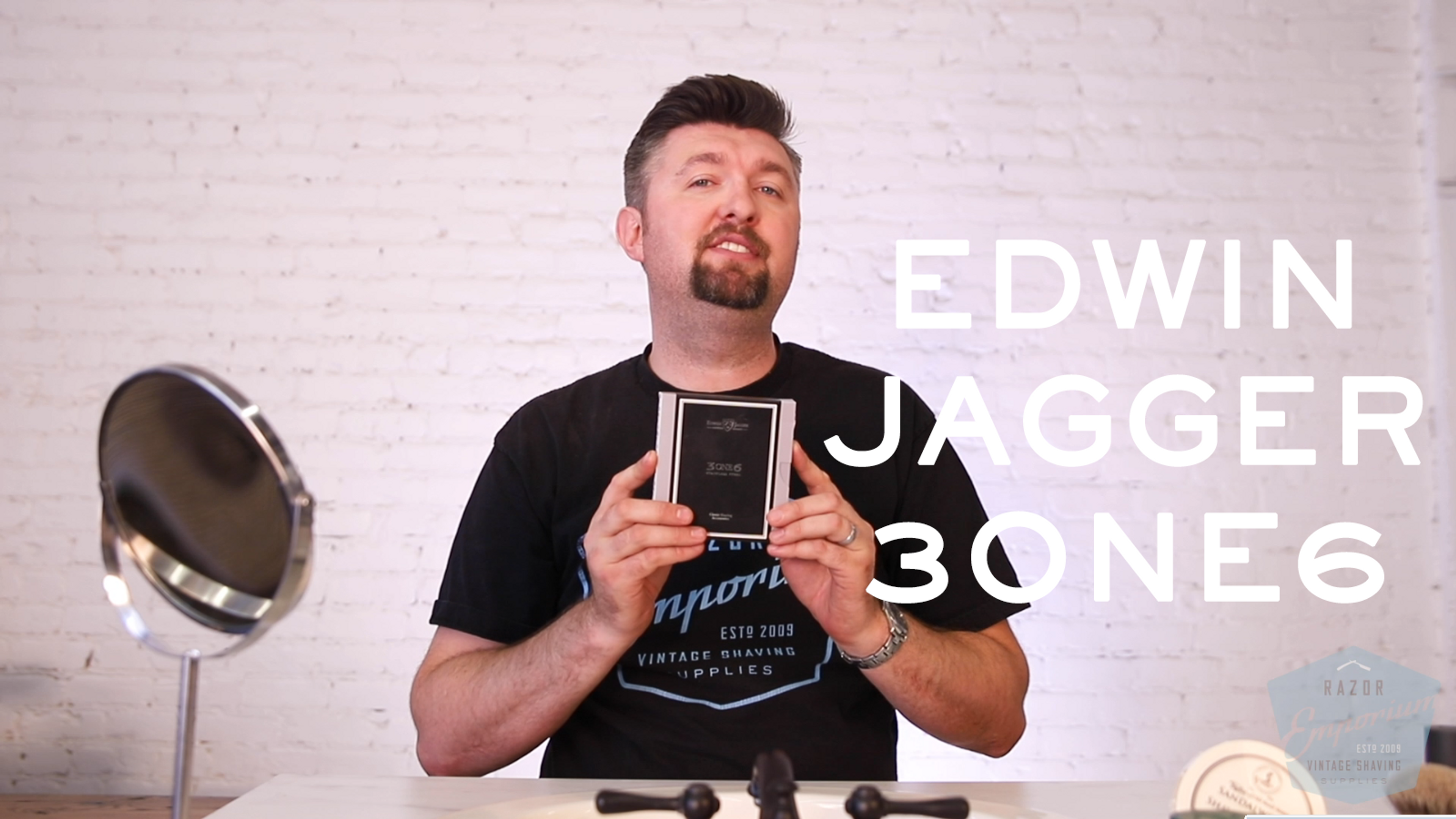 Edwin Jagger 3ONE6 Stainless Steel DE Razor Showdown