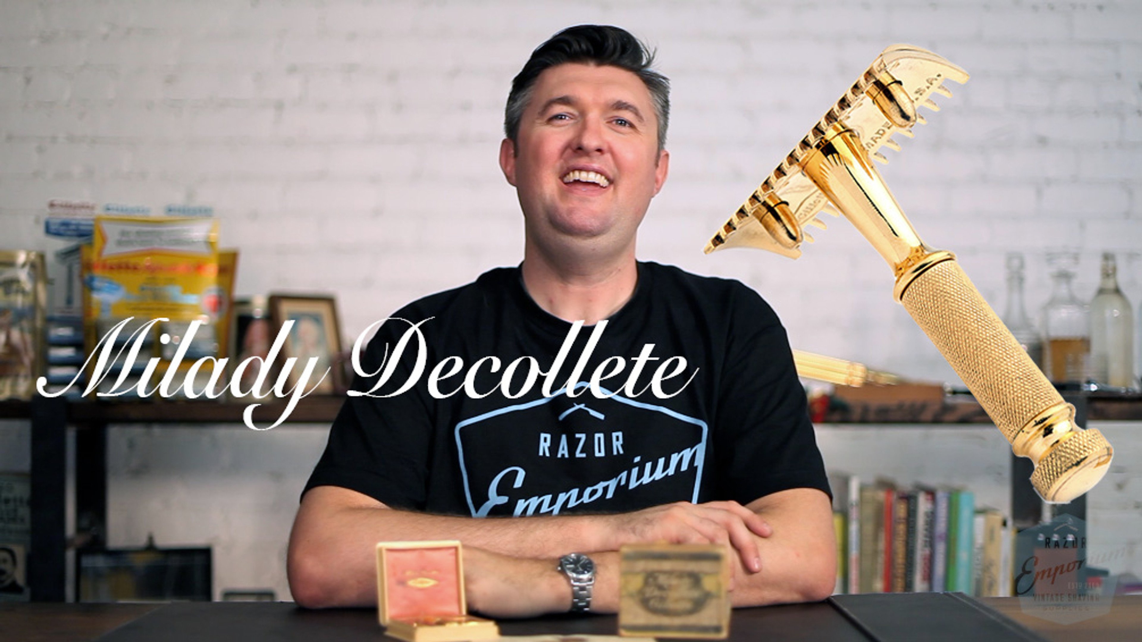 Razor Archive Series: Gillette Old Type Milady Decollete & Parisienne Safety Razor