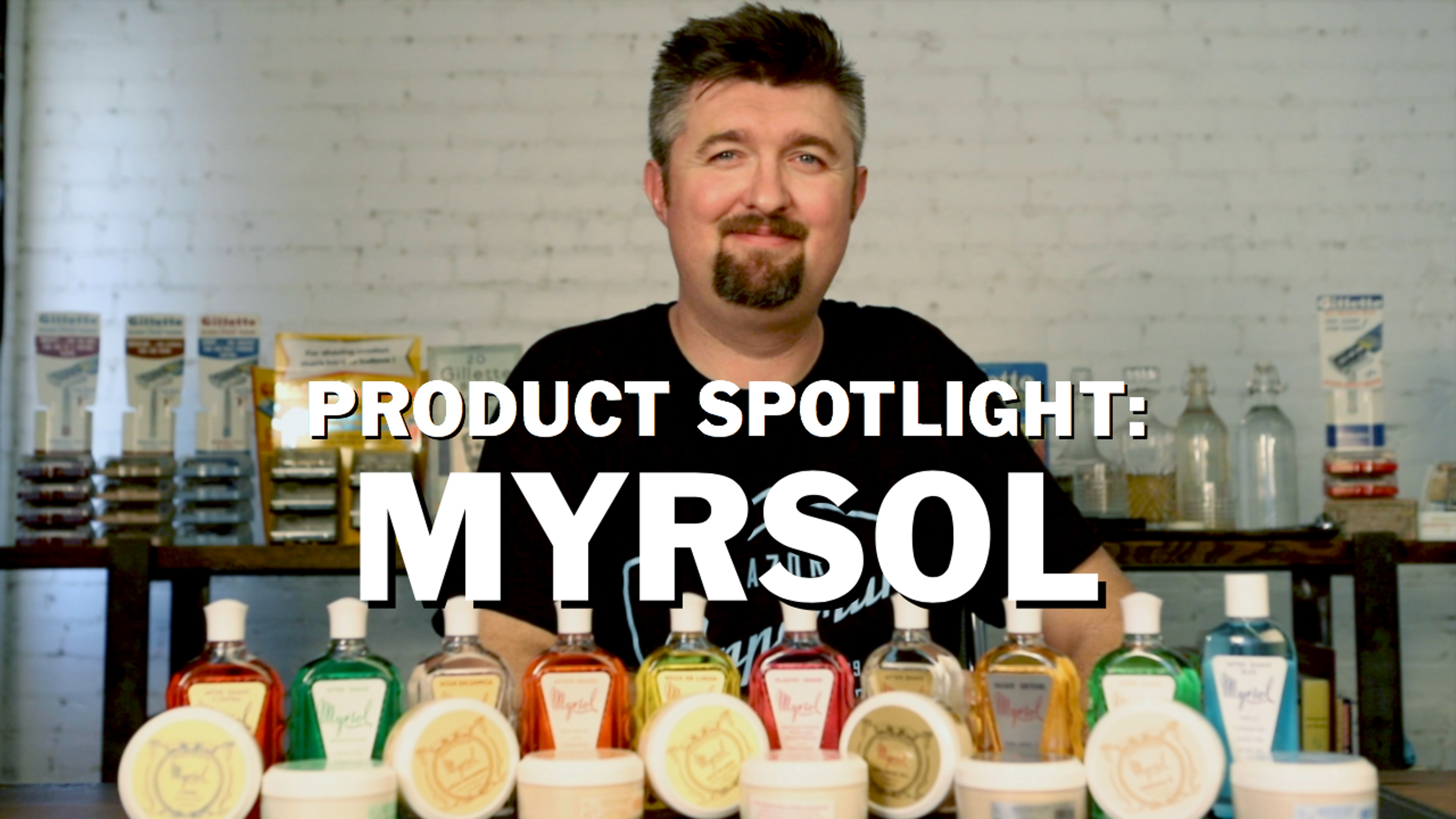 Product Spotlight: Myrsol Shave Soap, Shaving Cream, and Aftershave Splash
