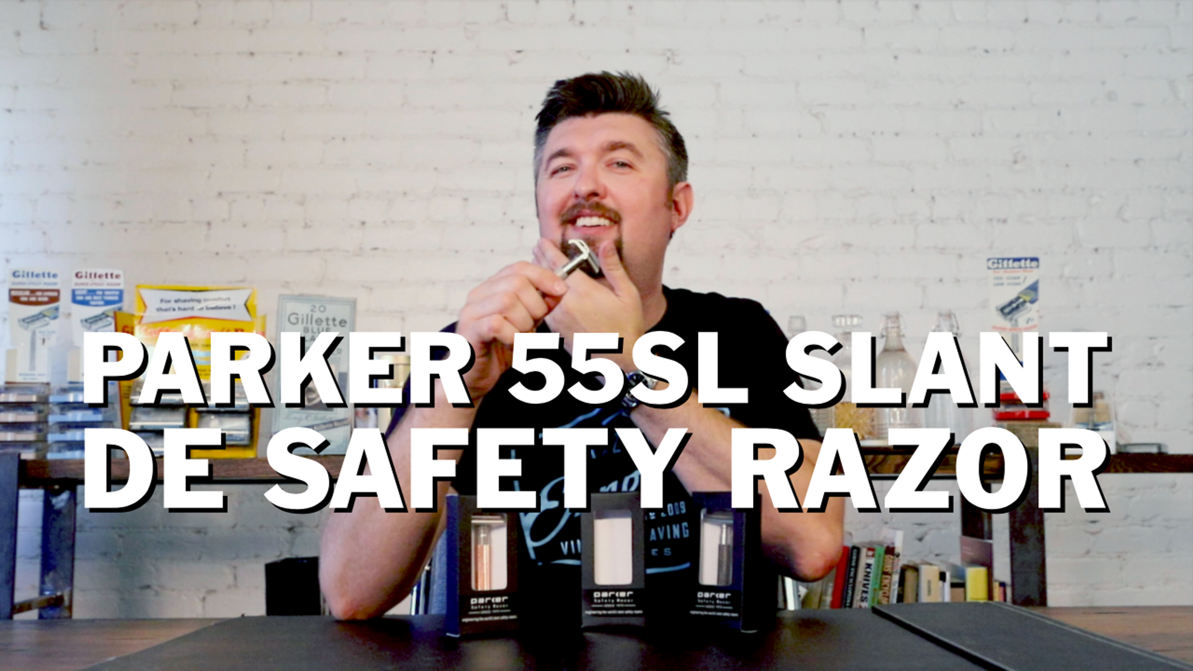 Product Spotlight: Parker 55SL Slant DE Safety Razor (Semi- Slant)