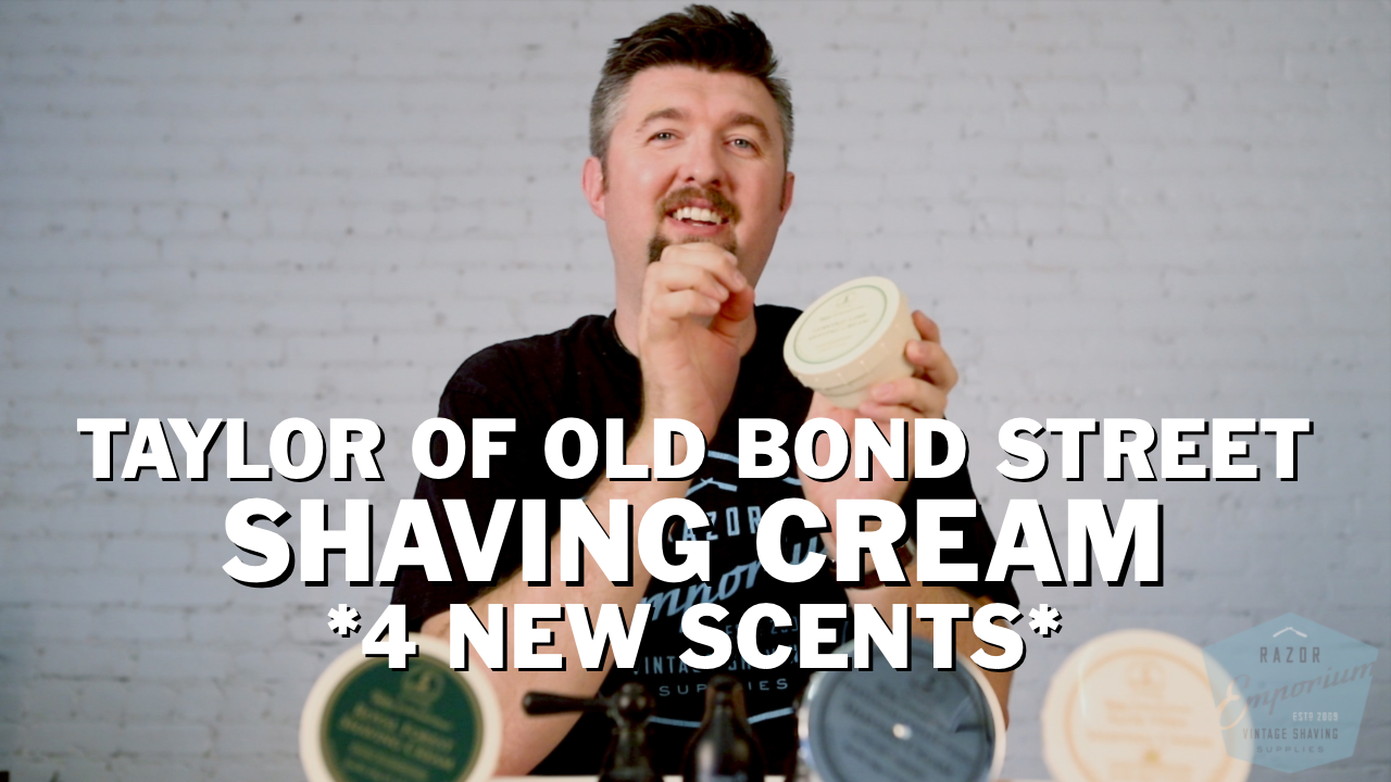 Product Spotlight: Taylor of Old Bond Street Shaving Cream (4 New Scents)