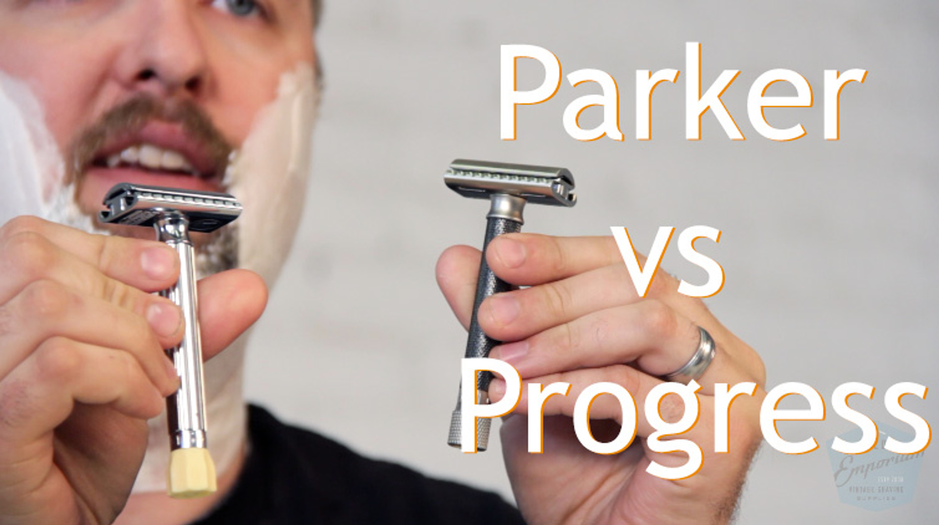 Wet Shaving Showdown Parker Adjustable Variant vs Merkur Progress 51C