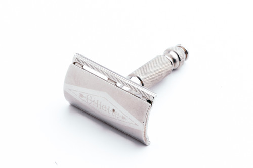 1956 B1 Gillette Ball End Tech Travel Safety Razor | Original Condition