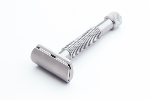 Rex Supply Co. | Envoy XL Three Piece Stainless Steel Double Edge Safety Razor