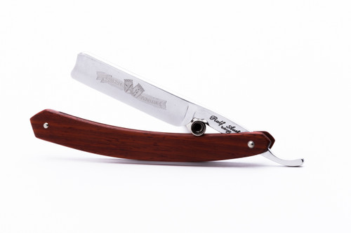 5/8" Ralf Aust Spanish Tip  Straight Razor | Redwood Scales