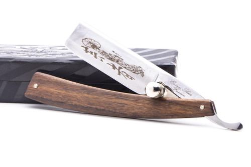 7/8" Ertan Süer Geisha Straight Razor | Eucalyptus Wood Scales