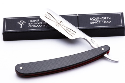 6/8" Boker Elite Carbon 3.0 Straight Razor | Solingen, Germany