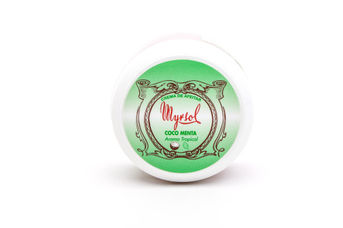 Myrsol Coconut and Mint Shaving Cream
