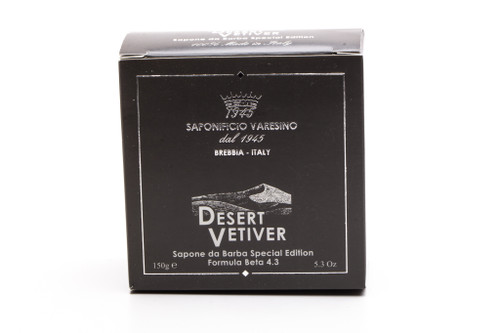 Saponificio Varesino | Desert Vetiver Shaving Soap | Special Edition Beta 4.3