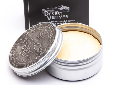 Saponificio Varesino | Desert Vetiver Shaving Soap | Special Edition Beta 4.3