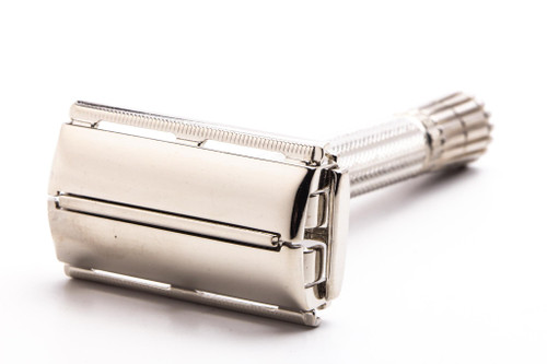 1954 Z2 Gillette TV Special Super Speed Double Edge Safety Razor | Factory Nickel Revamp