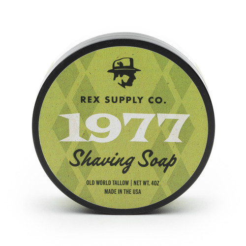 Rex Supply Co. | 1977 Old World Tallow Shaving Soap