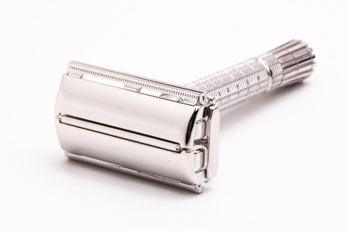 1954 Z4 Gillette Flare Tip Super Speed Safety Razor  | Rhodium Revamp