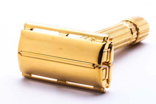 1940's Gillette Gold Aristocrat Double Edge Safety Razor | Original Condition