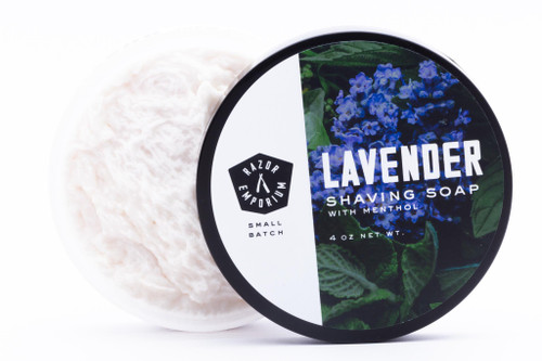 Razor Emporium Small Batch Shave Soap | Lavender with Menthol