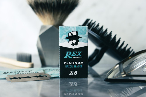Rex Supply Co. | Platinum Double Edge Razor Blades - Razor Emporium