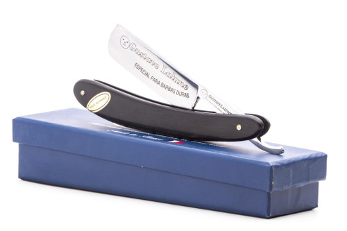 8/8"  Ertan Süer "Barbas Duras" Straight Razor | Ebony Wood Scales