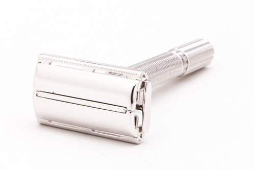 1962 H2 Gillette Slim Adjustable TTO Double Edge Safety Razor | Rhodium Revamp