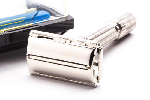 1961 G2 Gillette Fatboy Adjustable Double Edge Safety Razor Set | Original Condition
