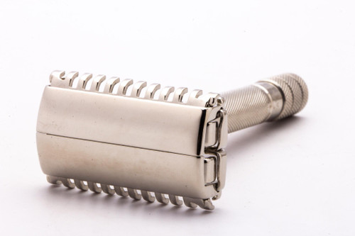 1930s Gillette Senator TTO Double Edge Safety Razor | Factory Nickel Revamp