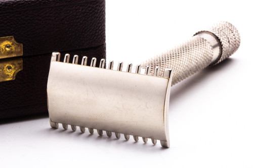 Vintage Leresche French Safety Razor Set | Original Condition