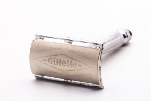 1930's Gillette Ball End Old Type Double Edge Safety Razor | Original Condition