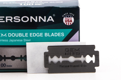 Personna | Gem Platinum Diamond Glide Double Edge Blades