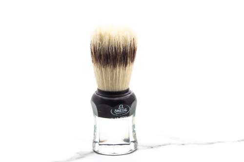 Omega | Hi-Brush Synthetic Fiber Shaving Brush - Pre Owned