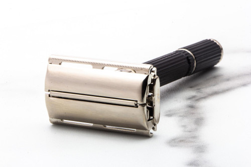 1975 V1 Gillette Super Adjustable 84 Double Edge Safety Razor | Factory Nickel Revamp