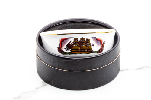Brousseau and Dov | Sea Dog Porcelain Shaving Bowl