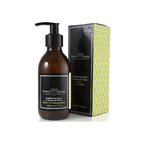Edwin Jagger | Limes & Pomegranate Beard & Moustache Wash 200ml