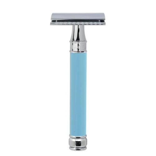 Edwin Jagger | Double Edge Safety Razor Long - Blue