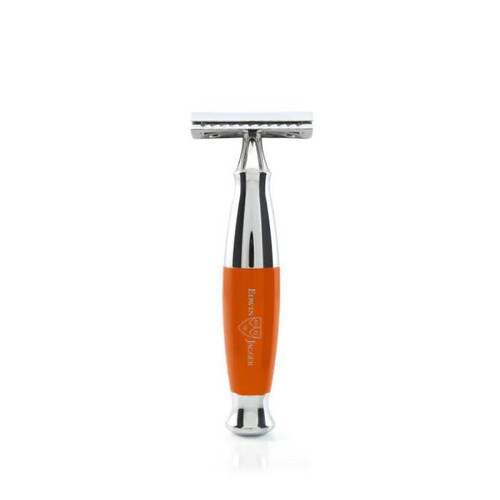 Edwin Jagger | Orange & Chrome Double Edge Safety Razor