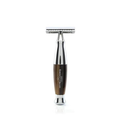 Edwin Jagger | Imitation Horn & Chrome DE Safety Razor