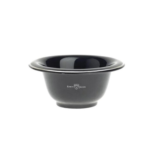 Edwin Jagger | Porcelain Black Shaving Bowl
