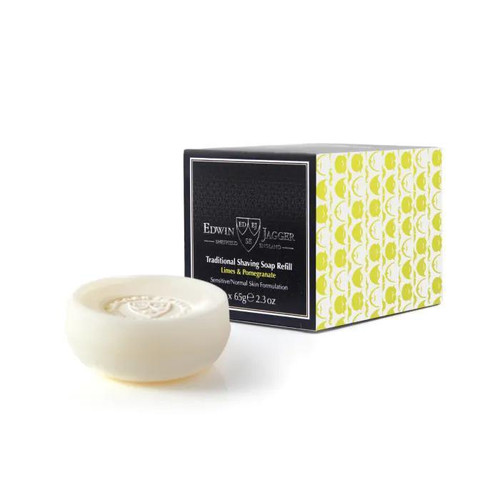 Edwin Jagger | Limes & Pomegranate Shaving Soap Refill 65g (3 Pack)