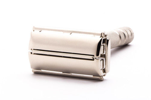 1954 Z1 Gillette Super Speed Double Edge Safety Razor | Factory Nickel Revamp
