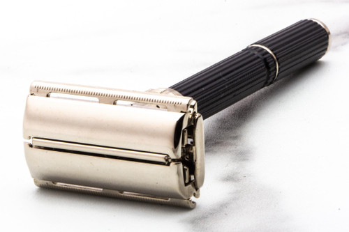 1974 U4 Gillette Super Adjustable 84 Double Edge Safety Razor | Factory Nickel Revamp