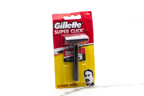 Gillette Super Click Double Edge Safety Razor | New Old Stock