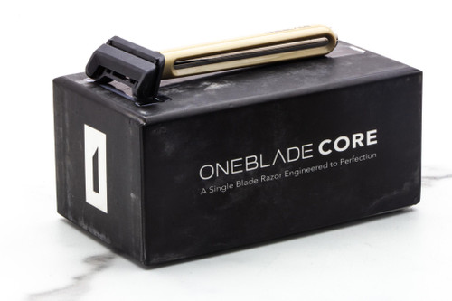OneBlade | Core Tan Pivoting Single Edge Razor | Pre-Owned