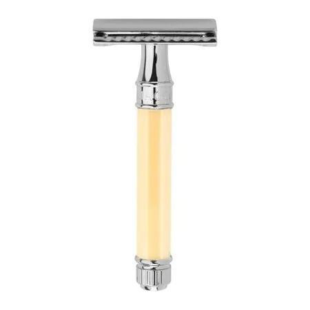 Edwin Jagger | DE87 Double Edge Safety Razor Octagonal Imitation Ivory