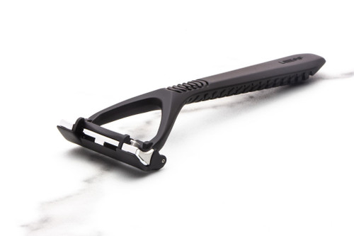 Leaf Two Razor | Double Blade Pivoting Razor - Black