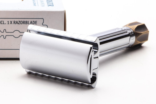 Merkur | 50c Progress With Brass Knob Handle  | No Box