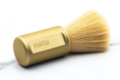 Natu Razors | Gold Synthetic Shaving Brush