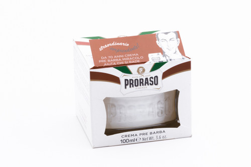 Proraso Pre/Post Cream | White Sensitive Anti-Irritation Pre/Post Cream