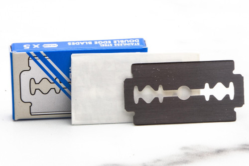 Kai Stainless Steel Double Edge (DE) Razor Blades