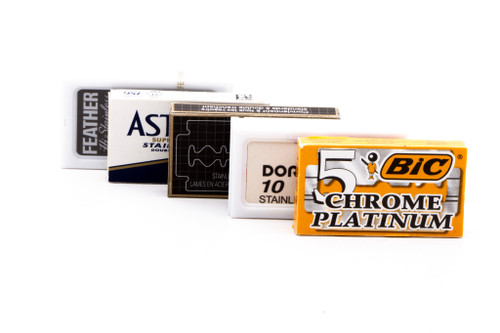 Double Edge Safety Razor Blade Sample Pack - Beginner