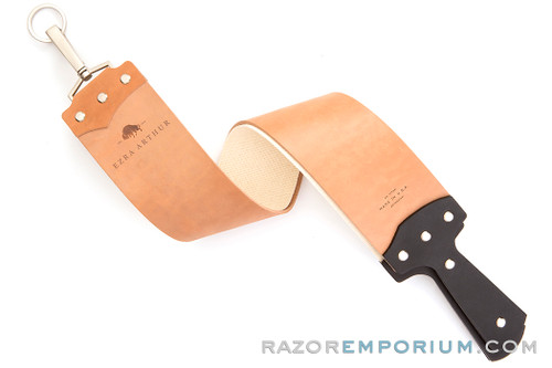 23 Leather Razor Strop with Canvas Economy Made Good Quality - KnifeCenter  - 172577-23